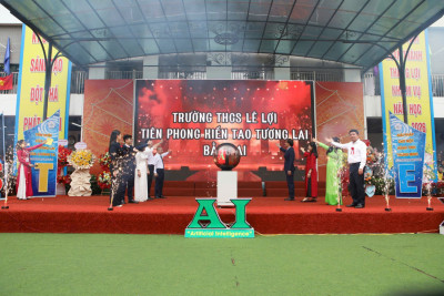 TRƯỜNG THCS LÊ LỢI VỚI CHUYỂN ĐỔI SỐ TRONG GIÁO DỤC