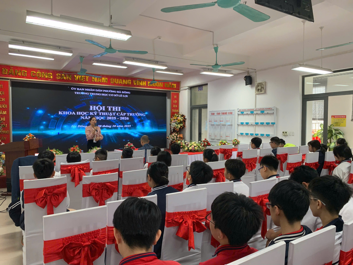 🌟 TRƯỜNG THCS LÊ LỢI TỔ CHỨC THÀNH CÔNG CUỘC THI KHOA HỌC KỸ THUẬT CẤP TRƯỜNG NĂM HỌC 2025 – 2026 🌟